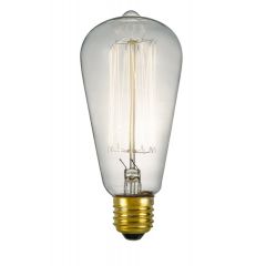Edison Screw E27 Valve 40w Rustica Filament Bulb 015021040