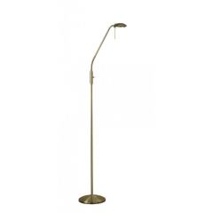 JOU5575 Journal Flexible Floor Lamp - Antique Brass