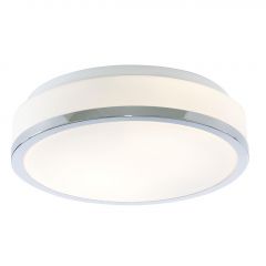 7039-28CC Bathroom Ceiling Flush Light - Chrome