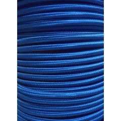 Royal Blue Round Braided 3 Core Flex In 1 Metre Lengths