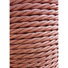 Copper Twisted Braided 3 Core Flex In 1 Metre Lengths