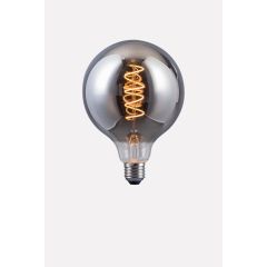 LED 4w E27 G125 Large Globe Filament Bulb Smoked