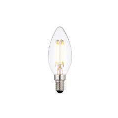 LED Dimmable 4w E14 Filament Candle Bulb